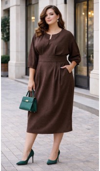 Элиста платье шоколадное
