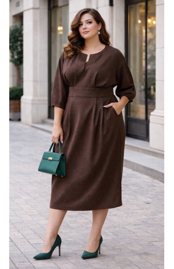 Элиста платье шоколадное