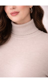 Лаерта водолазка бежевая