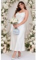 Марина платье-комбинация белое