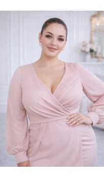 Дарна платье пудра 