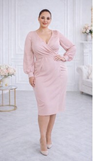 Дарна платье пудра 