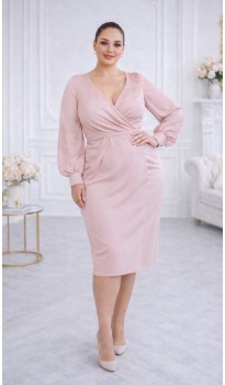 Дарна платье пудра 