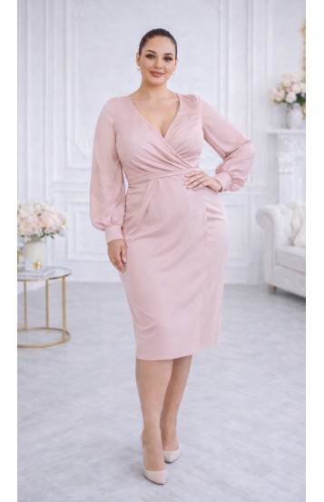 Дарна платье пудра 