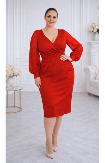 Дарна платье красное