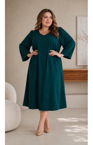 Джасис платье изумрудное в наличии