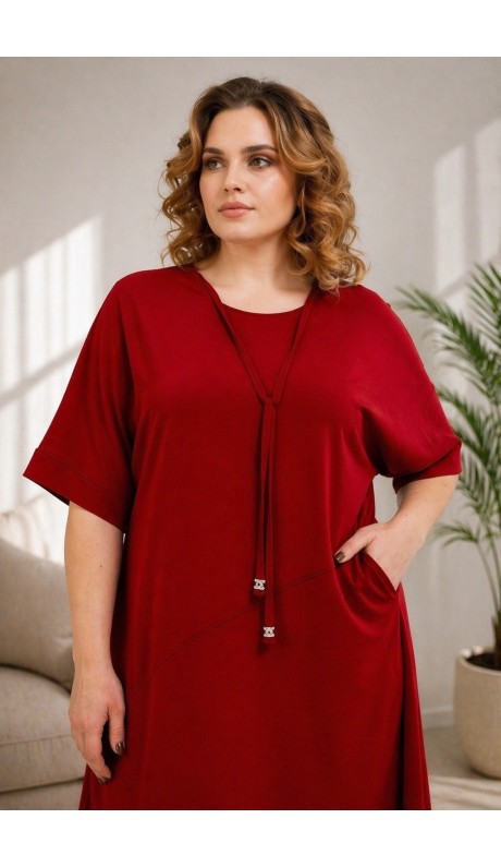 Юрия платье вишневое