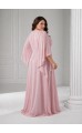 Ламур платье в пол розовая пудра