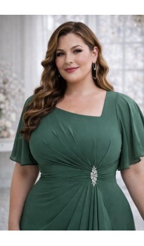 Лиззи платье эвкалипт в наличии