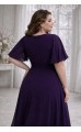 Лиззи платье темно-фиолетовое