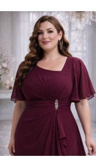 Лиззи платье бургунди