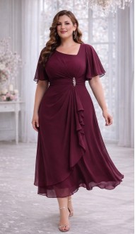 Лиззи платье бургунди