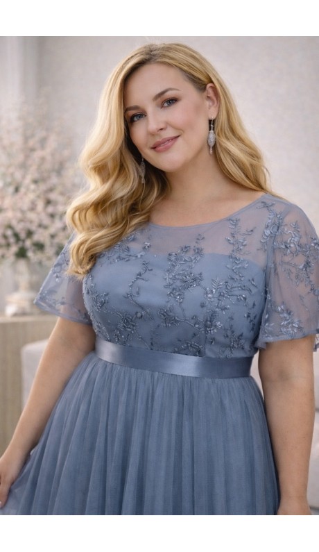 Катрин платье индиго