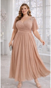Иолана платье в пол бежевое в наличии