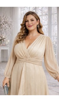 Илина платье шампань