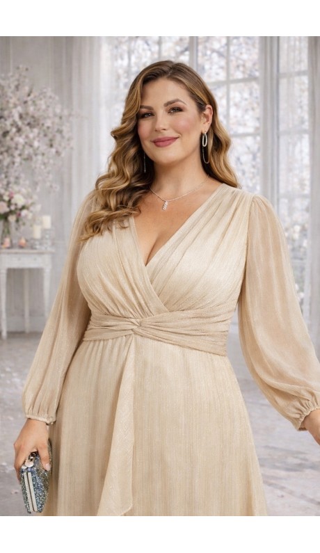 Илина платье шампань