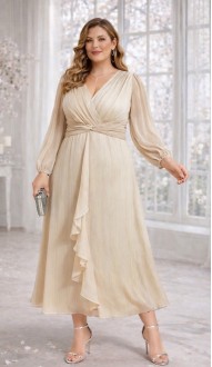 Илина платье шампань