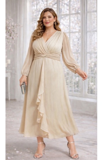 Илина платье шампань