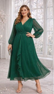 Илина платье зеленое