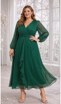 Илина платье зеленое