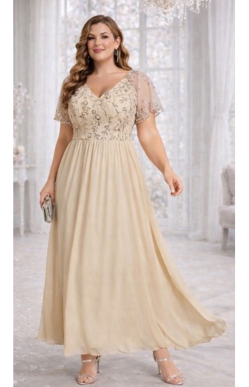 Шарлота платье шампань