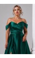 Варина платье в пол изумрудное