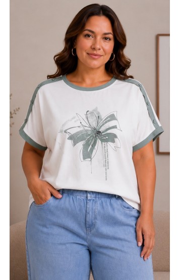 Амикс футболка белая