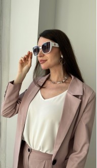 Мила топ белый