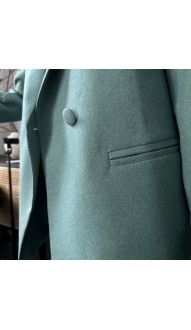 Лаурс брючный костюм ментоловый