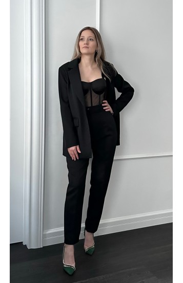 Мираль брючный костюм черный Мираль брючный костюм черный