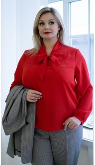 Надин блуза красная