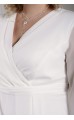Кирана платье в пол белое в наличии